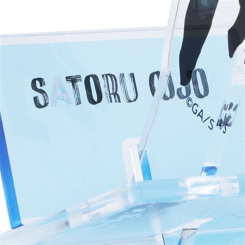 『呪術廻戦』アクリル“Ｘ”フィギュア－ｗｉｔｈ－　五条悟　（懐玉・玉折　描き下ろしイラスト）　ＢＥ２