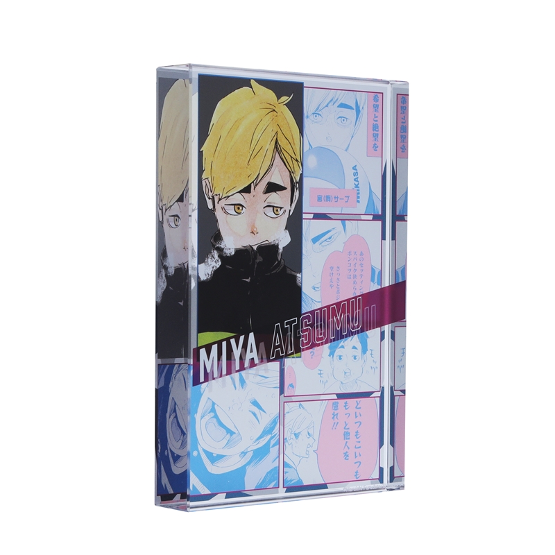 『ハイキュー！！』アクリルブロック　“ＨＥＲＯＥＳ”　宮侑　ＢＥ４