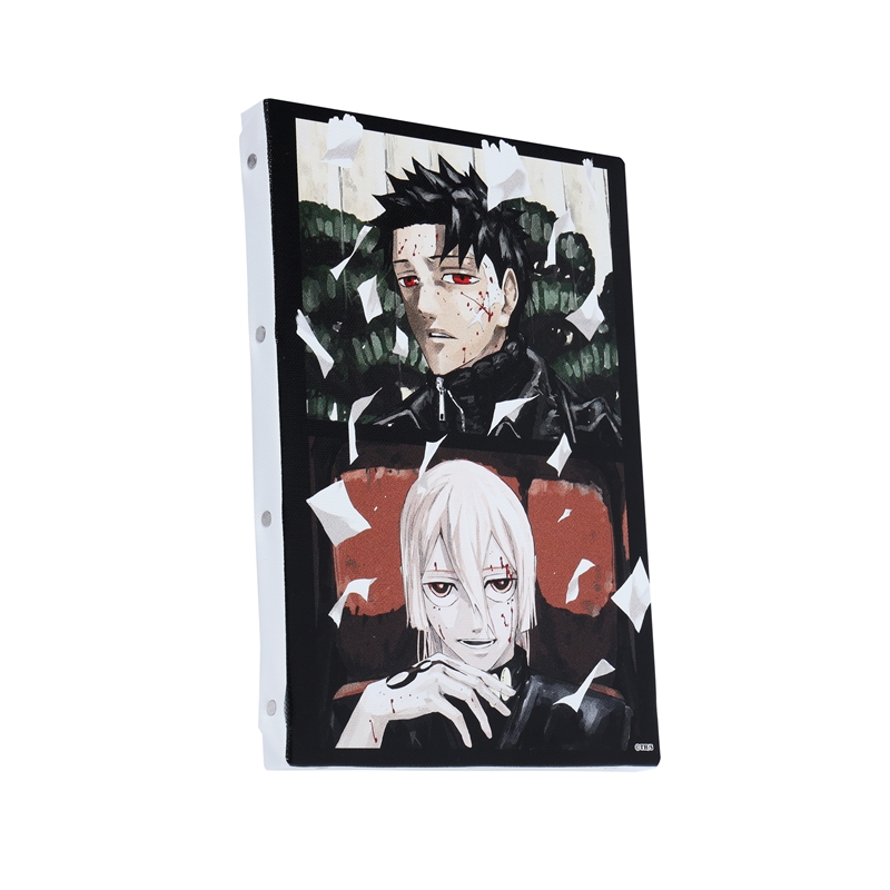 『カグラバチ』フルカラーアートボード　暗がり　＜六平千鉱と昼彦＞　ＢＥ３