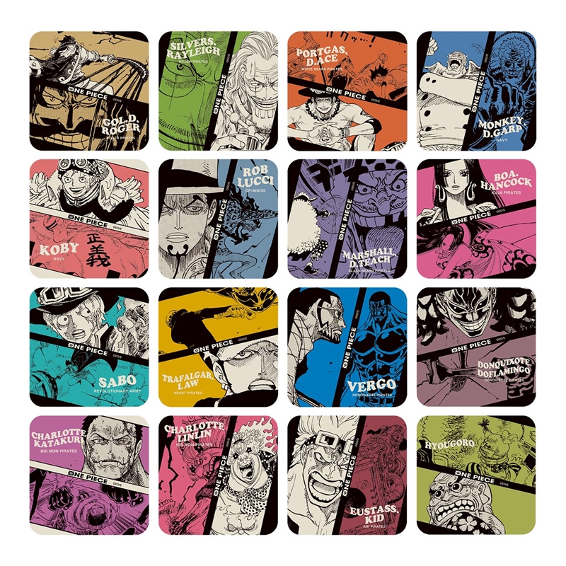 『ＯＮＥ　ＰＩＥＣＥ』アートコースター　第５弾　（全４５種／ランダム５種入り）　ＢＥ４－ＪＦ