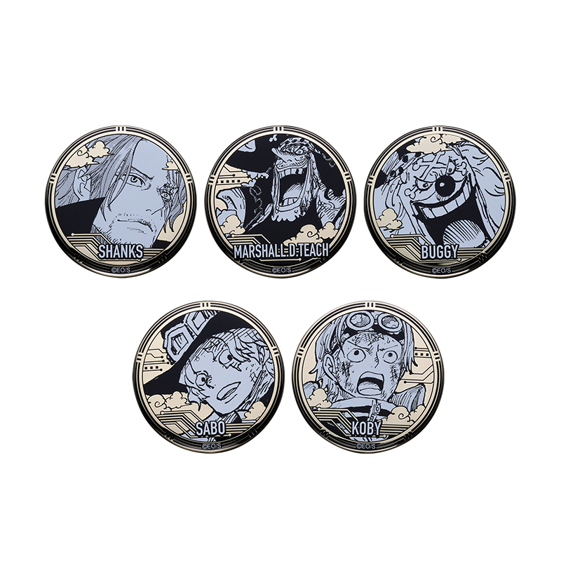 『ＯＮＥ　ＰＩＥＣＥ』黄金缶バッジコレクション　第２弾　（全１０種／ランダム１種入り）　ＢＥ４－ＪＳ