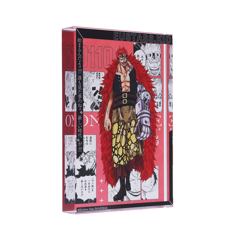 『ＯＮＥ　ＰＩＥＣＥ』アクリルブロック　“ＨＥＲＯＥＳ”　ユースタス・キッド　ＢＦ１