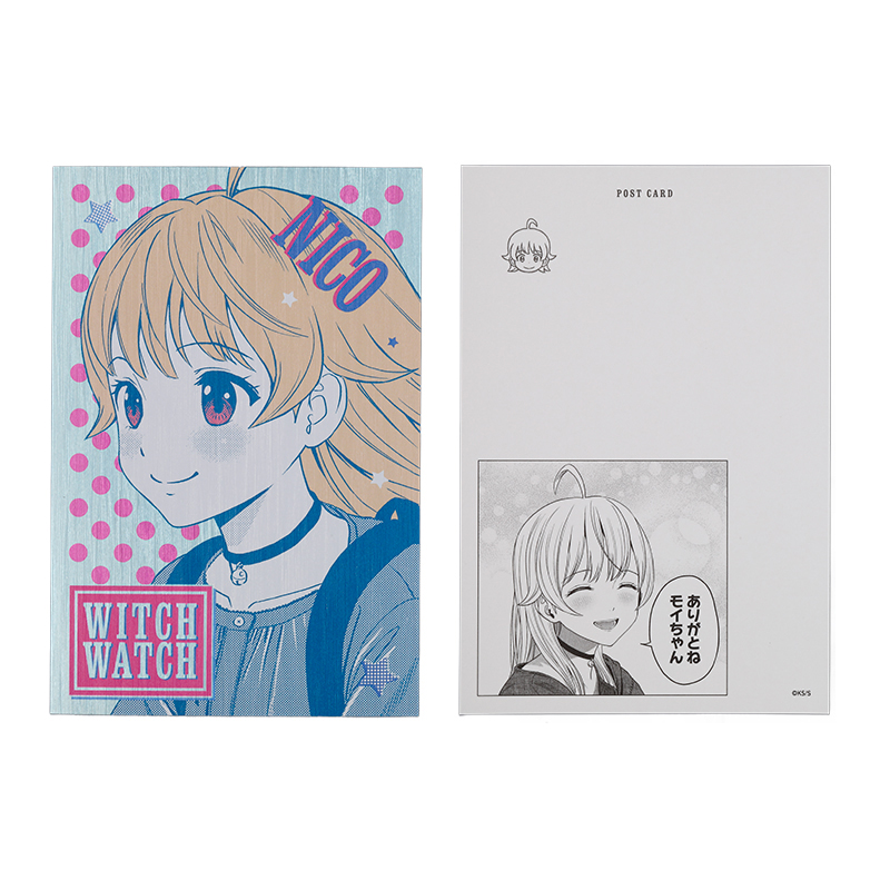 『ウィッチウォッチ』メタリックポストカードコレクション　第１弾　（全８種／ランダム１種入り）　ＢＥ４－ＪＳ