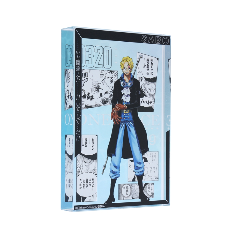 『ＯＮＥ　ＰＩＥＣＥ』アクリルブロック　“ＨＥＲＯＥＳ”　サボ　ＢＦ１