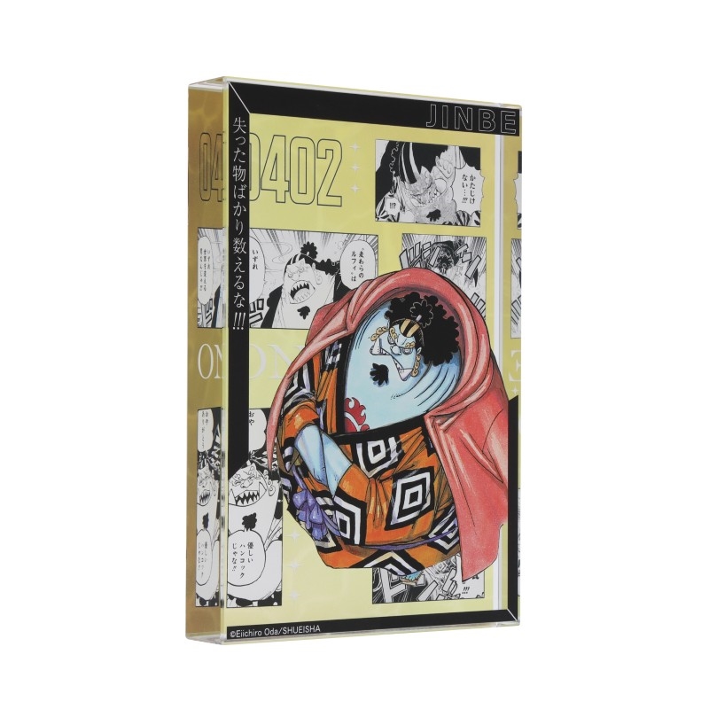 『ＯＮＥ　ＰＩＥＣＥ』アクリルブロック　“ＨＥＲＯＥＳ”　ジンベエ　ＢＦ２