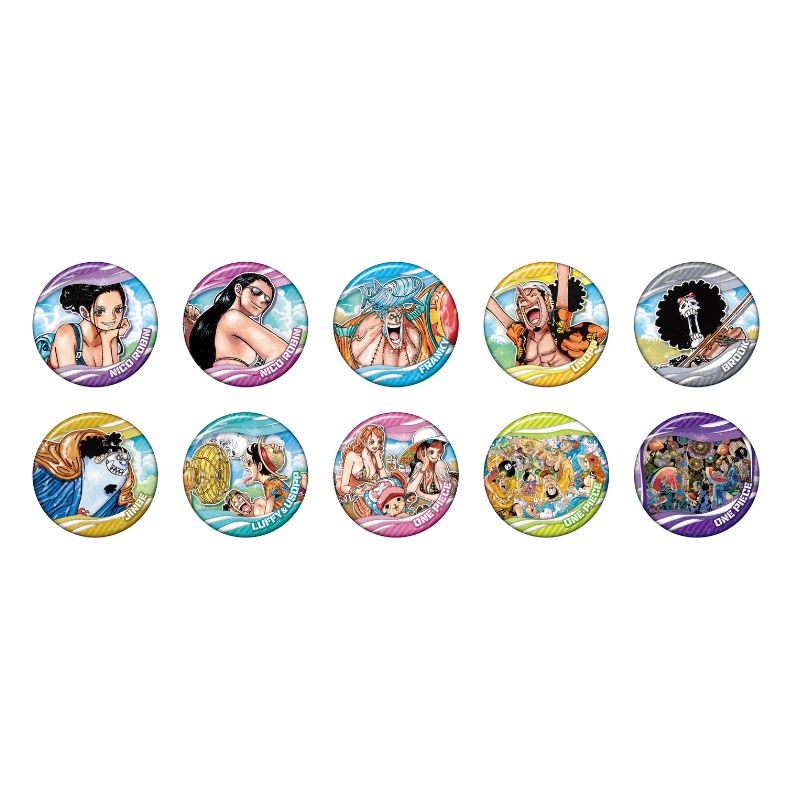 『ＯＮＥ　ＰＩＥＣＥ』コレクション缶バッジ　“ＳＵＭＭＥＲ”　第１弾　全種セット　（全２０種入り）　ＢＦ３