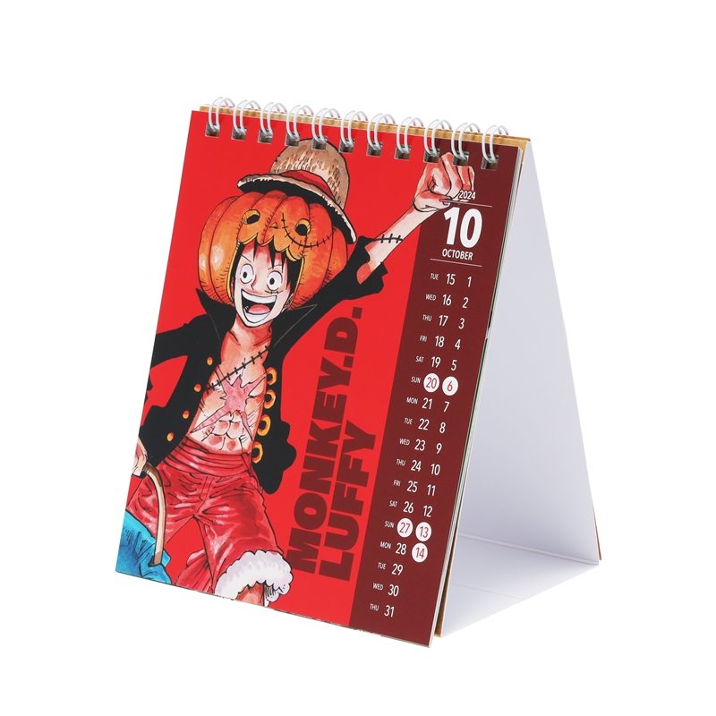 『ＯＮＥ　ＰＩＥＣＥ』コミックカレンダー２０２５　（卓上／特製デザインカード１５枚付き）
