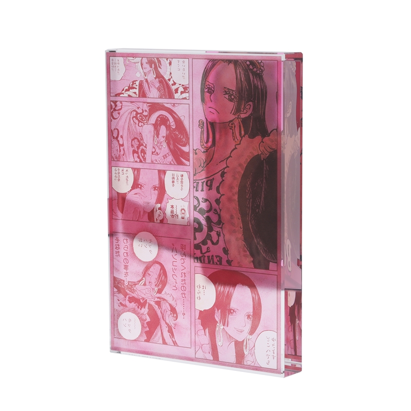 『ＯＮＥ　ＰＩＥＣＥ』アクリルブロック　“ＨＥＲＯＥＳ”　ボア・ハンコック　ＢＤ３