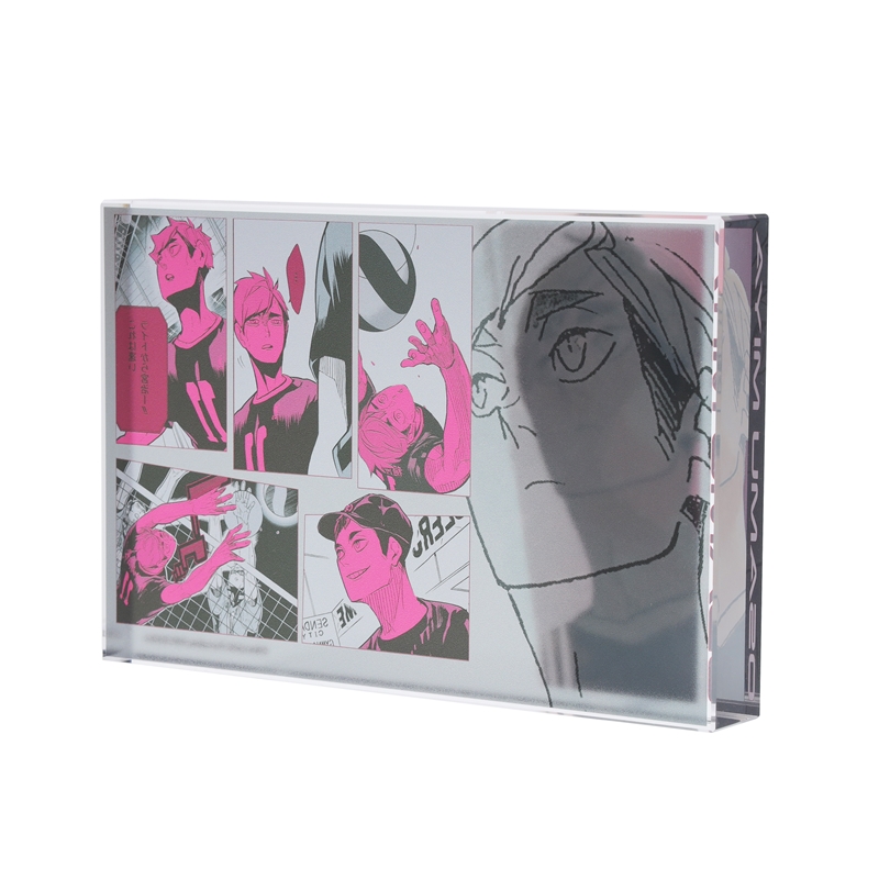 『ハイキュー！！』アクリルブロック　“ＨＥＲＯＥＳ”　宮治　ＢＤ４