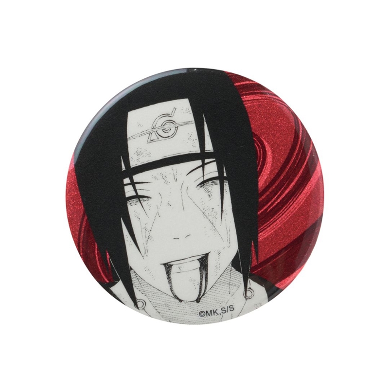 『ＮＡＲＵＴＯ－ナルト－』缶バッジ４個セット　ＥＭＯＴＩＯＮＳ　うちはイタチ　ＢＤ４