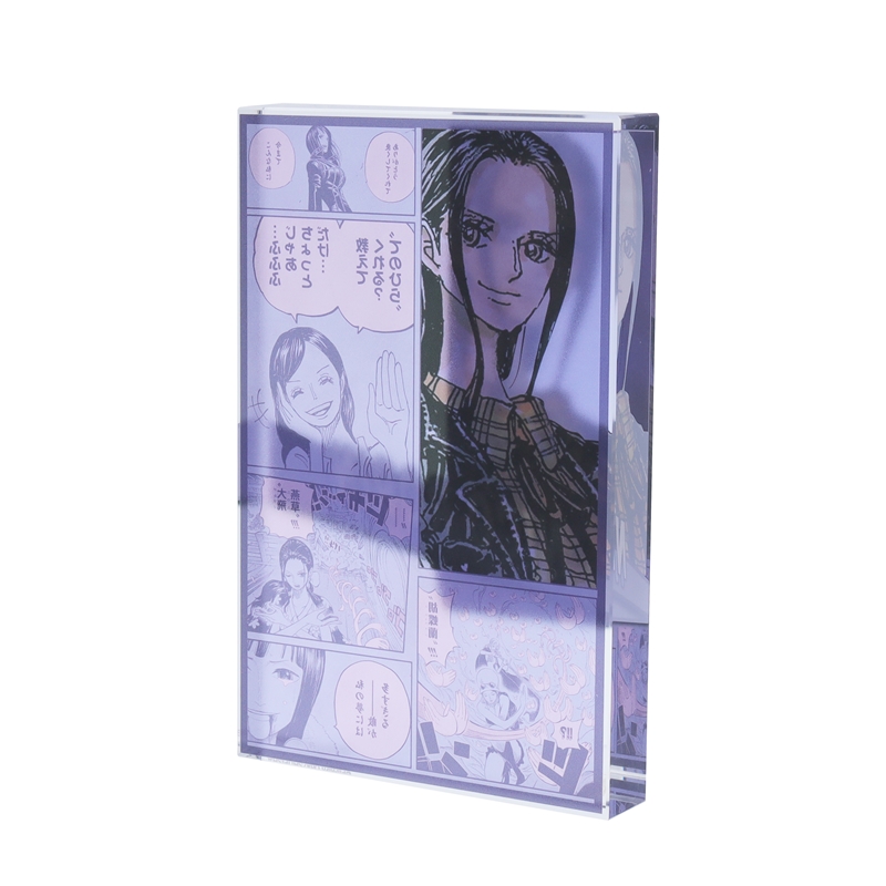 『ＯＮＥ　ＰＩＥＣＥ』アクリルブロック　“ＨＥＲＯＥＳ”　ニコ・ロビン　ＢＥ１