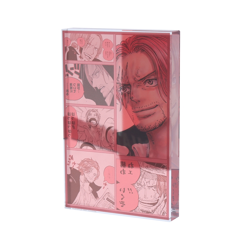 『ＯＮＥ　ＰＩＥＣＥ』アクリルブロック　“ＨＥＲＯＥＳ”　シャンクス　ＢＥ１