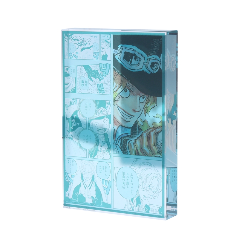 『ＯＮＥ　ＰＩＥＣＥ』アクリルブロック　“ＨＥＲＯＥＳ”　サボ　ＢＥ１