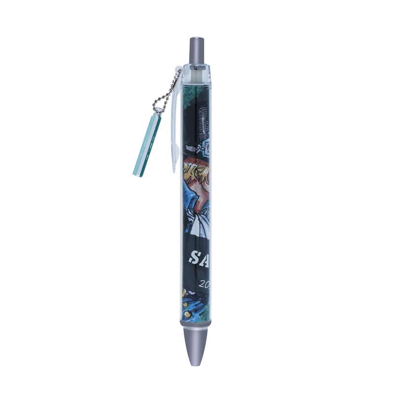 『ＯＮＥ　ＰＩＥＣＥ』セリフチャーム付きボールペン　サボ　ＢＥ１