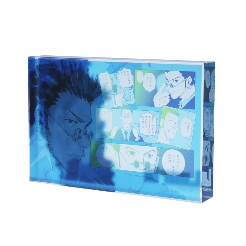 『ＨＵＮＴＥＲ×ＨＵＮＴＥＲ』アクリルブロック　“ＨＥＲＯＥＳ”　レオリオ＝パラディナイト　ＢＥ１