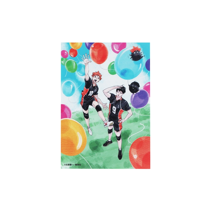 『ハイキュー！！』ダイカットステッカー　３枚セット　キービジュアル　＜ハイキュー！！　ＦＡＮ　ＰＡＲＫ＞　ＢＥ２