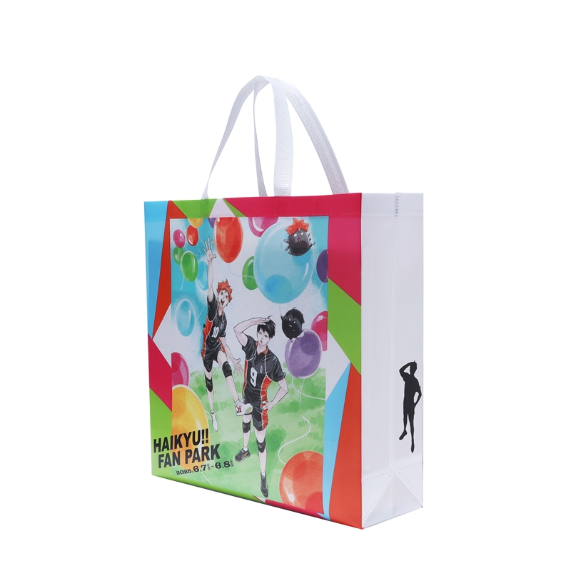 『ハイキュー！！』フルカラーショッピングバッグ　キービジュアル　＜ハイキュー！！　ＦＡＮ　ＰＡＲＫ＞　ＢＥ２