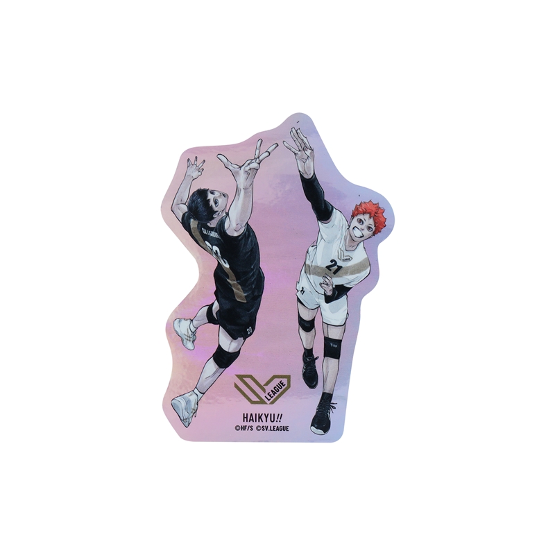 『ハイキュー！！』オーロラシャインステッカー　３枚セット　＜ＳＶリーグ＞　ＢＥ２