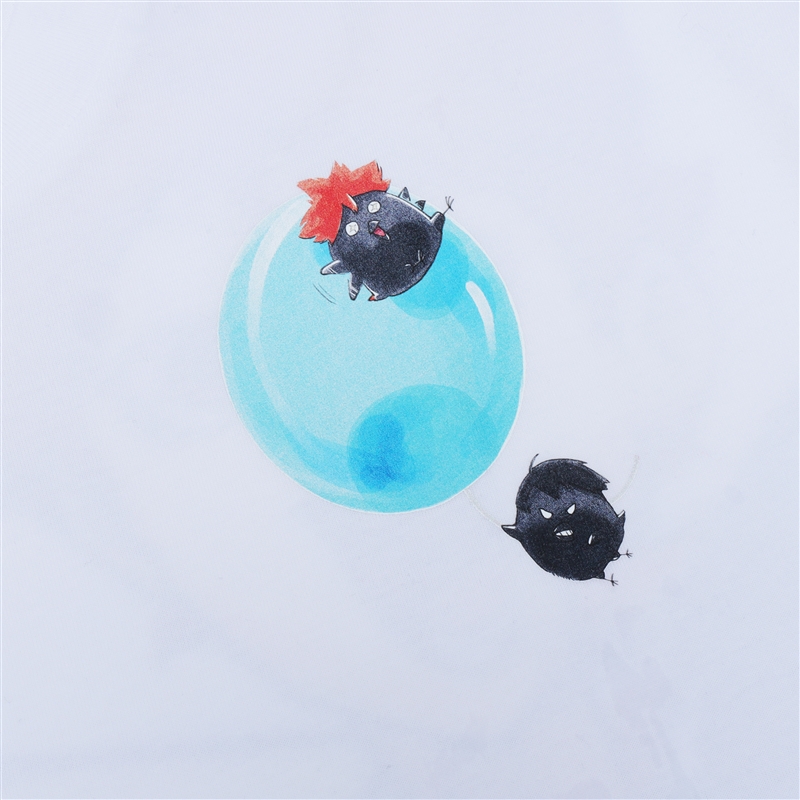 『ハイキュー！！』Ｔシャツ　キービジュアル　ホワイト　フリーサイズ　＜ハイキュー！！　ＦＡＮ　ＰＡＲＫ＞　ＢＥ２