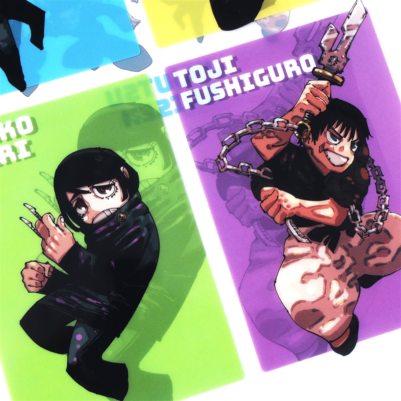 『呪術廻戦』クリアファイル　（懐玉・玉折　描き下ろしイラスト）　ＢＥ２