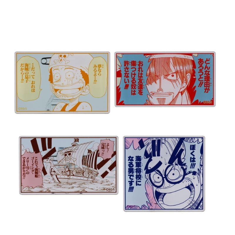 『ＯＮＥ　ＰＩＥＣＥ』名言アクリルバッジコレクション　第１弾　全種セット　（全１４種入り）　ＢＥ３－ＯＰＤ