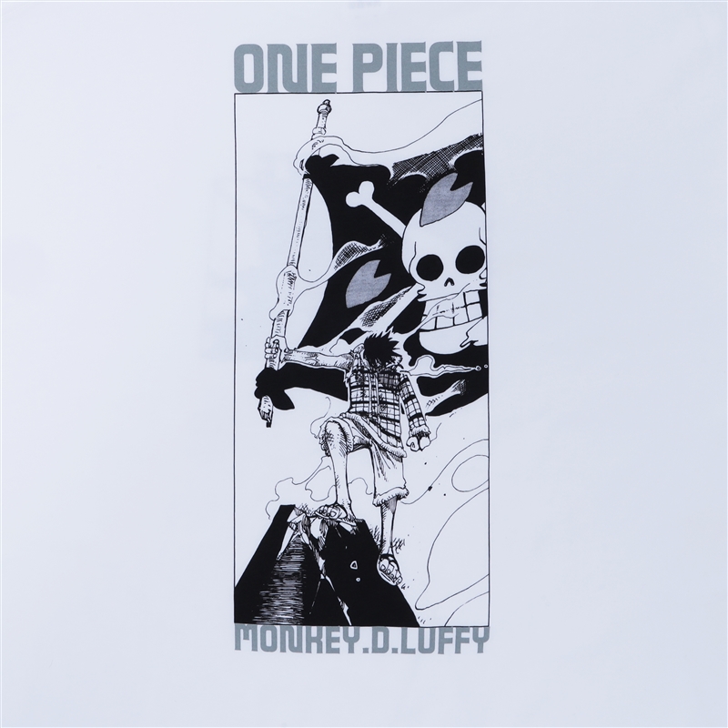 『ＯＮＥ　ＰＩＥＣＥ』Ｔｅｅ　Ｗｈｉｔｅ　モンキー・Ｄ・ルフィ　Ｍサイズ　ＢＥ３－ＯＰＤ Mサイズ