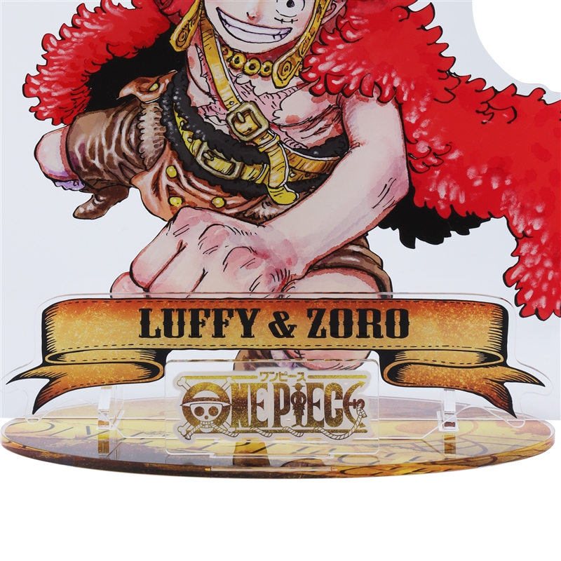 『ＯＮＥ　ＰＩＥＣＥ』アクリルＧＩＧＡフィギュア　ルフィ＆ゾロ　（デジタル版「週刊少年ジャンプ」定期購読者限定Ｖｅｒ．）　ＢＥ３