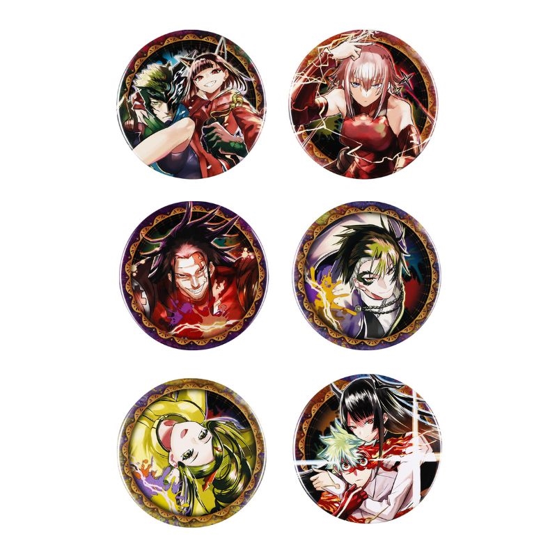 『鵺の陰陽師』コレクション缶バッジ　第１弾　（全１８種／ランダム１種入り）　ＢＥ４
