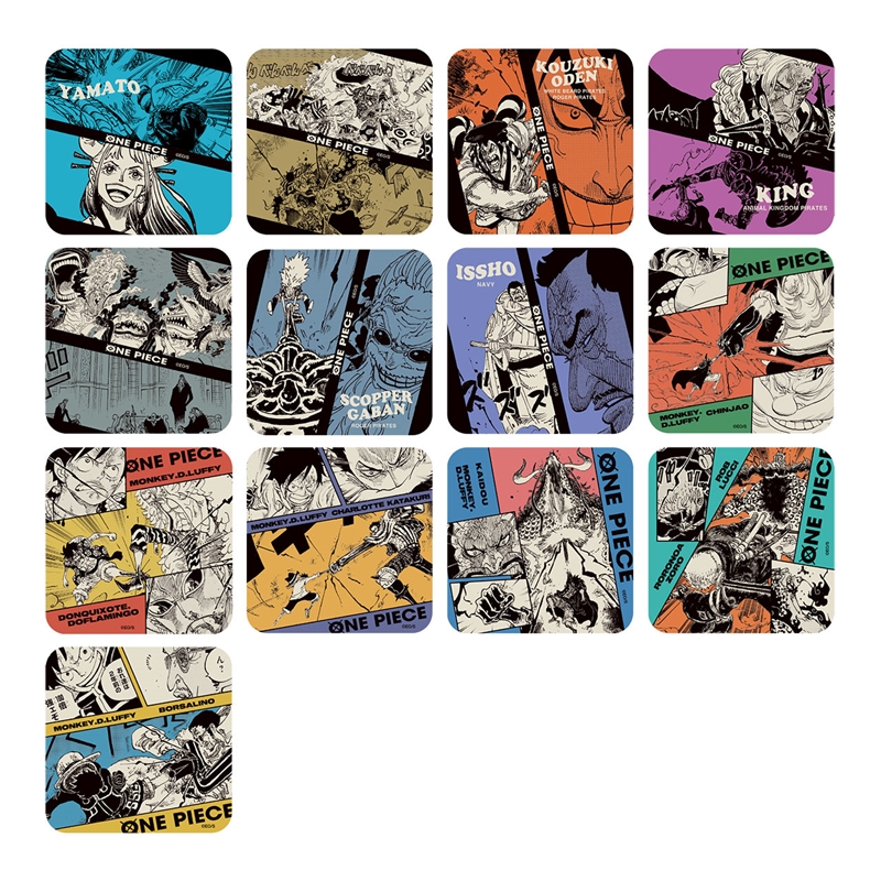 『ＯＮＥ　ＰＩＥＣＥ』アートコースター　第５弾　（全４５種／ランダム５種入り）　ＢＥ４－ＪＦ