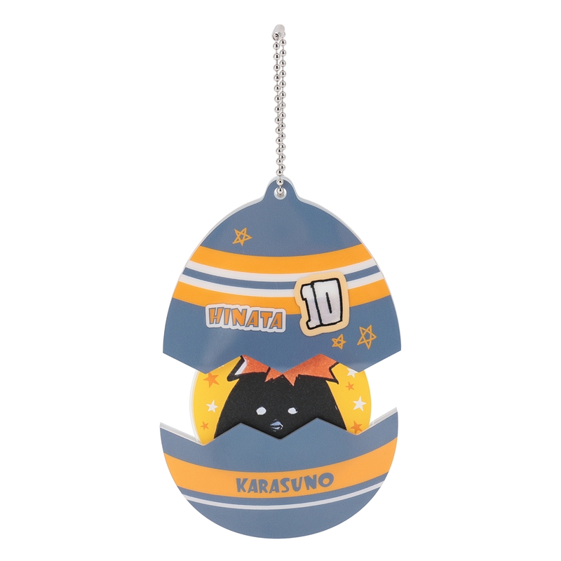 『ハイキュー！！』飛び出す！アクリルキーホルダー　［ヒナガラス＆カゲガラス］　ＢＥ４－ＪＳ