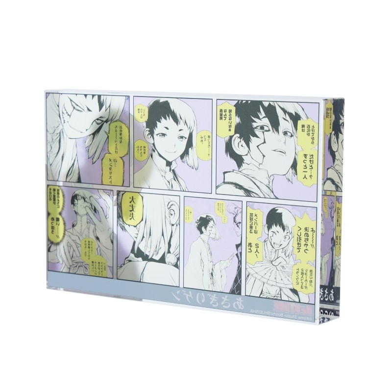 『Ｄｒ．ＳＴＯＮＥ』アクリルブロック　“ＨＥＲＯＥＳ”　あさぎりゲン　ＢＦ２