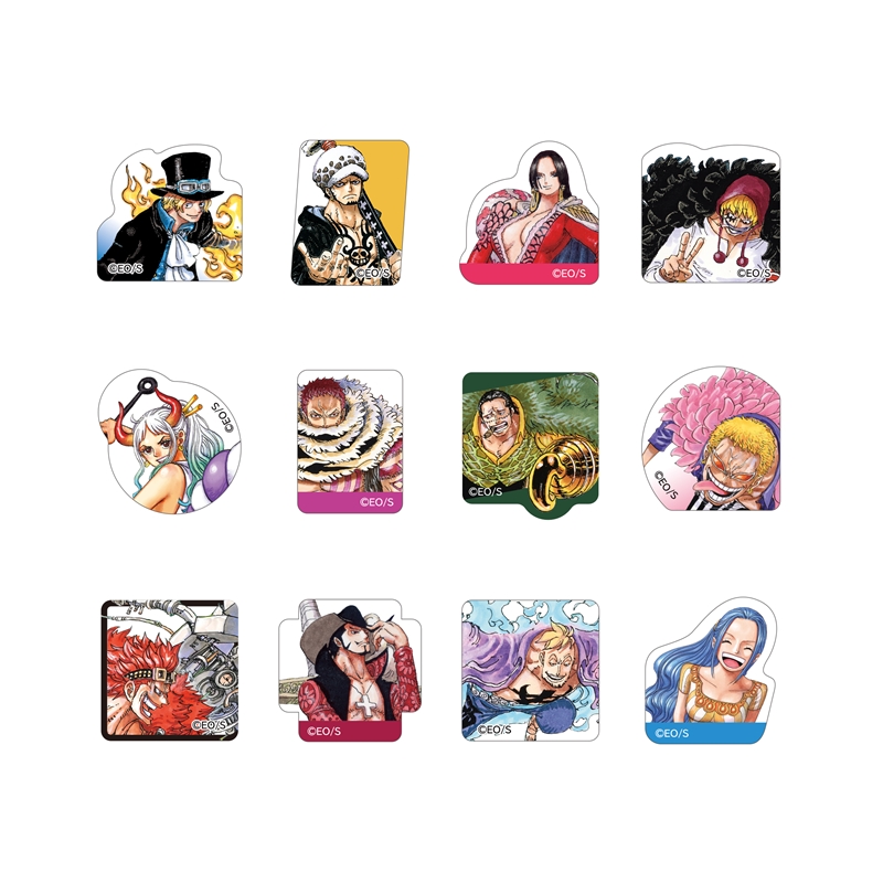 『ＯＮＥ　ＰＩＥＣＥ』フレークシール　－ＣＯＬＯＲ　ＶＥＲＳＩＯＮ　Ｖｏｌ．１－　ＢＢ４