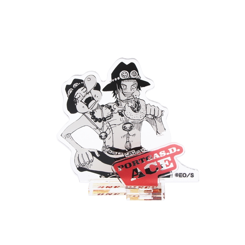 『ＯＮＥ　ＰＩＥＣＥ』アクリルフィギュアコレクション“ＨＥＲＯＥＳ”　ポートガス・Ｄ・エース　Ｖｏｌ．１　（全１０種／ランダム１種入り）　ＢＤ１