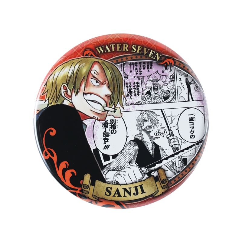 『ＯＮＥ　ＰＩＥＣＥ』コレクション缶バッジ“ＨＥＲＯＥＳ”　【サンジ】　第２弾　（全１０種／ランダム１種入り）　ＢＤ１