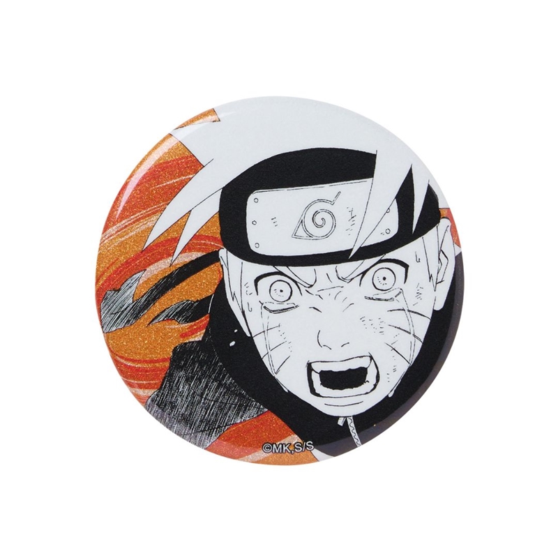 『ＮＡＲＵＴＯ－ナルト－』缶バッジ４個セット　ＥＭＯＴＩＯＮＳ　うずまきナルト　ＢＤ４