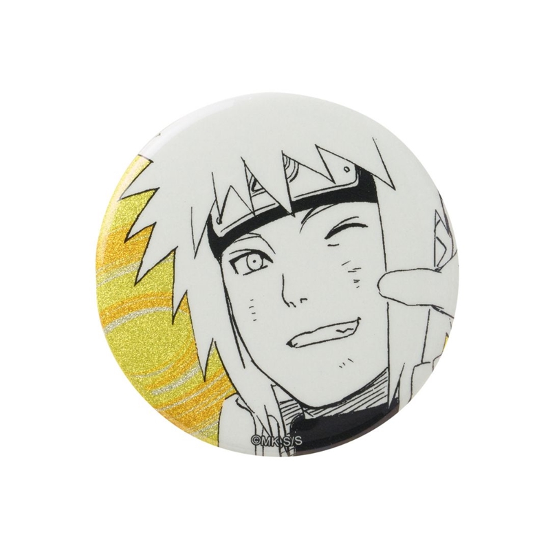 『ＮＡＲＵＴＯ－ナルト－』缶バッジ４個セット　ＥＭＯＴＩＯＮＳ　波風ミナト　ＢＤ４