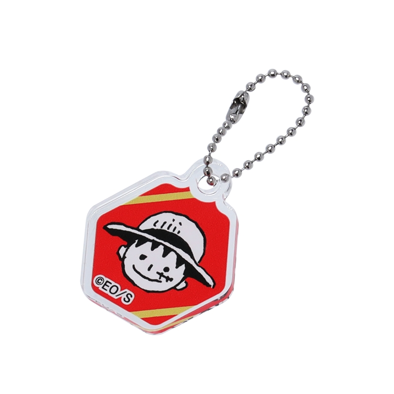 『ＯＮＥ　ＰＩＥＣＥ』フェイスチャーム付きシャープペン　モンキー・Ｄ・ルフィ　ＢＥ２