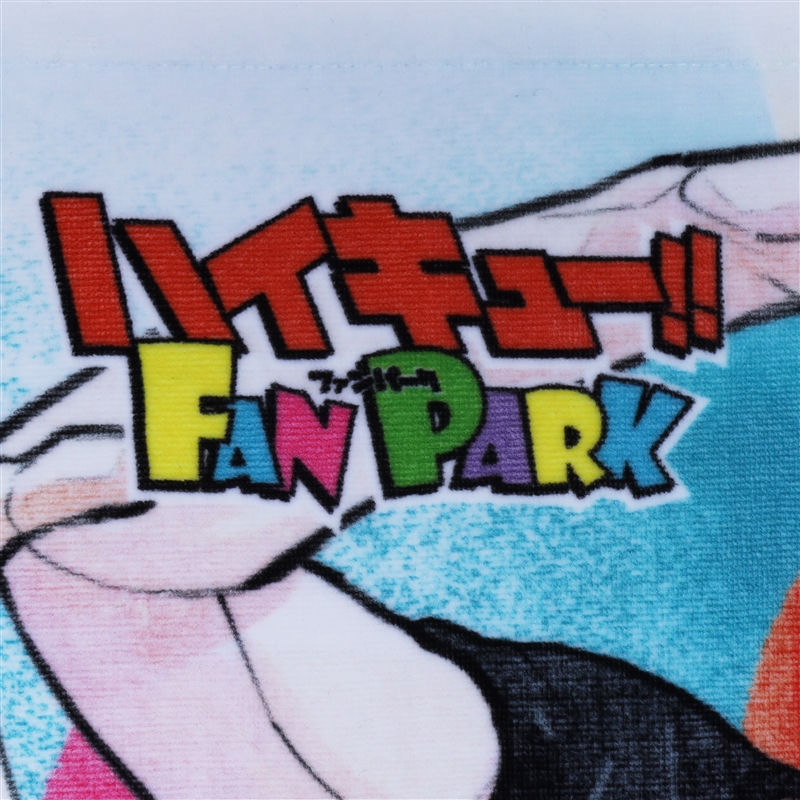 『ハイキュー！！』フルカラーフェイスタオル　キービジュアル　＜ハイキュー！！　ＦＡＮ　ＰＡＲＫ＞　ＢＥ２