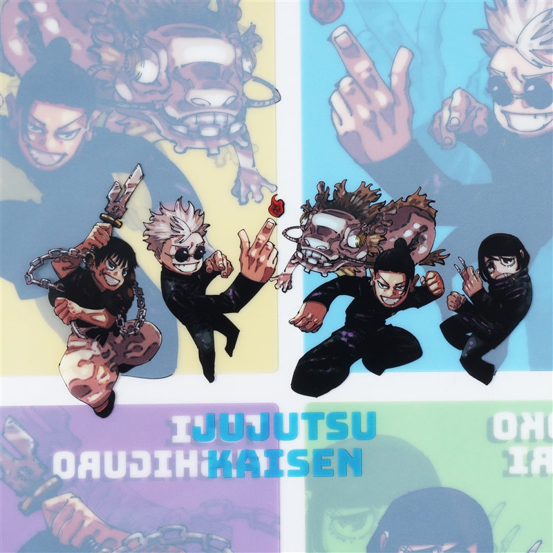 『呪術廻戦』クリアファイル　（懐玉・玉折　描き下ろしイラスト）　ＢＥ２