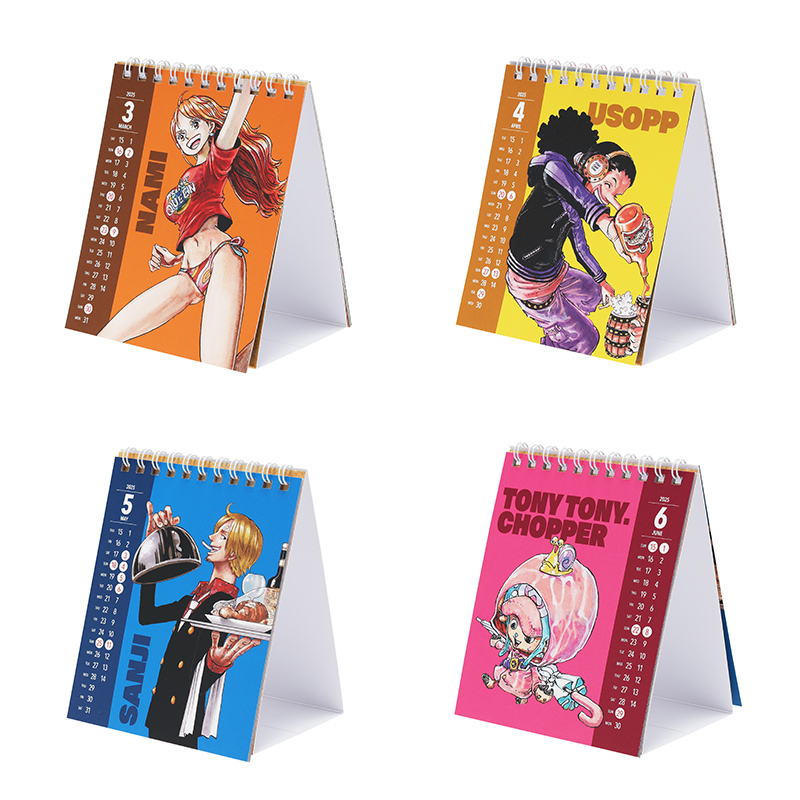 『ＯＮＥ　ＰＩＥＣＥ』コミックカレンダー２０２５　（卓上／特製デザインカード１５枚付き）