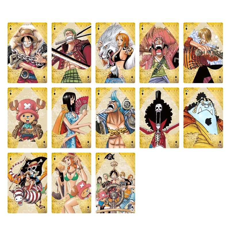 『ＯＮＥ　ＰＩＥＣＥ』ゴールデントランプ（特製箱入り）　［麦わらの一味］　ＢＣ４－ＪＦ