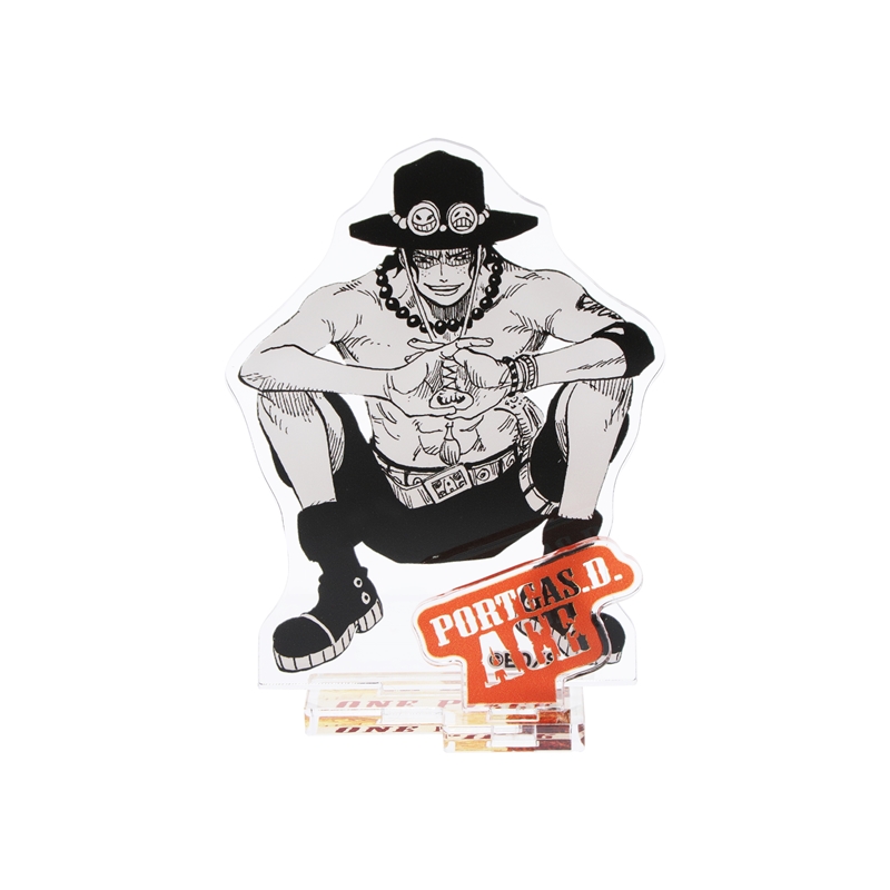 『ＯＮＥ　ＰＩＥＣＥ』アクリルフィギュアコレクション“ＨＥＲＯＥＳ”　ポートガス・Ｄ・エース　Ｖｏｌ．１　（全１０種／ランダム１種入り）　ＢＤ１
