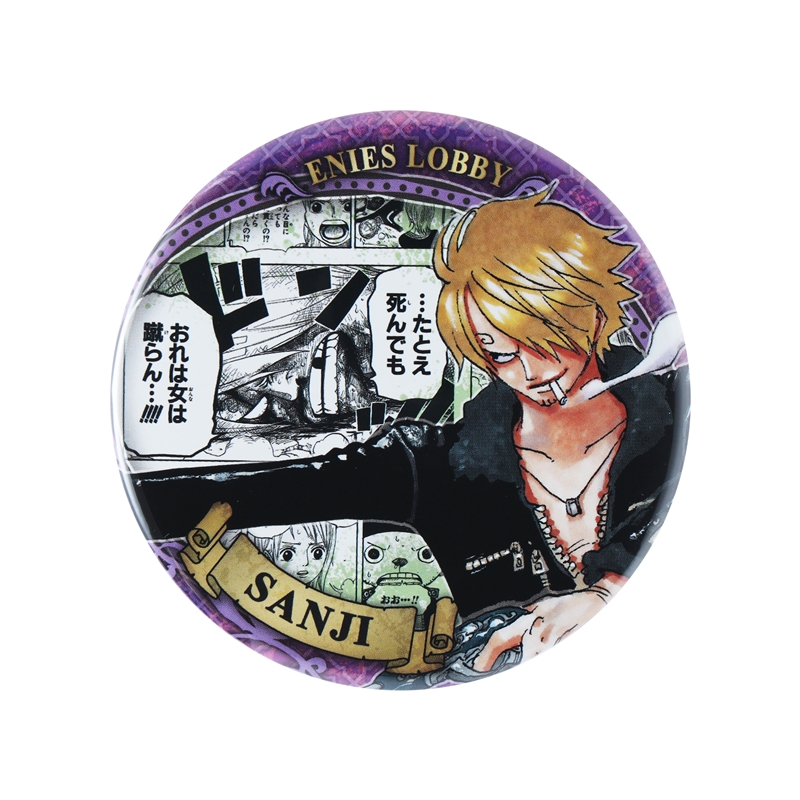 『ＯＮＥ　ＰＩＥＣＥ』コレクション缶バッジ“ＨＥＲＯＥＳ”　【サンジ】　第２弾　（全１０種／ランダム１種入り）　ＢＤ１