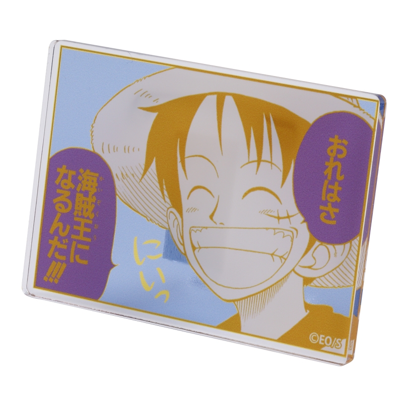 『ＯＮＥ　ＰＩＥＣＥ』名言アクリルバッジコレクション　第１弾　全種セット　（全１４種入り）　ＢＥ３－ＯＰＤ