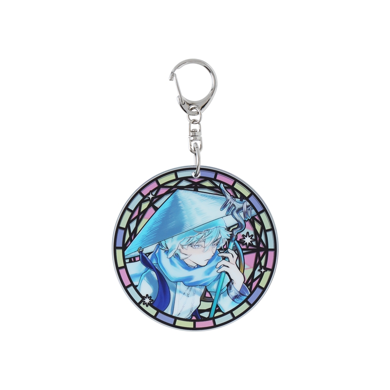 『魔男のイチ』ステンドグラス風キーホルダーコレクション　第１弾　（全５種／ランダム１種入り）　ＢＥ４－ＪＳ
