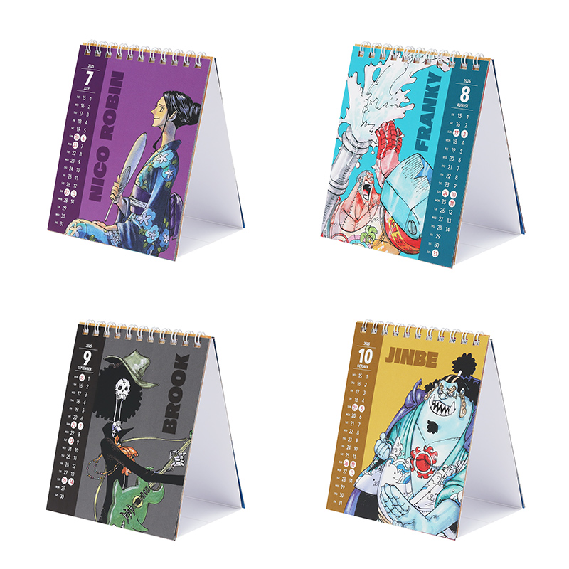 『ＯＮＥ　ＰＩＥＣＥ』コミックカレンダー２０２５　（卓上／特製デザインカード１５枚付き）