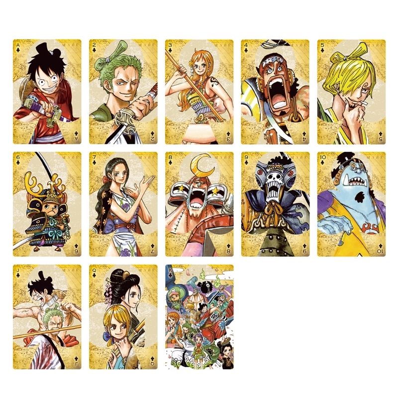 『ＯＮＥ　ＰＩＥＣＥ』ゴールデントランプ（特製箱入り）　［麦わらの一味］　ＢＣ４－ＪＦ
