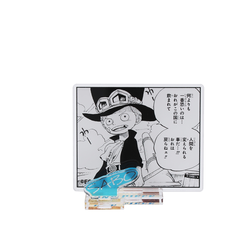 『ＯＮＥ　ＰＩＥＣＥ』アクリルフィギュアコレクション“ＨＥＲＯＥＳ”　サボ　Ｖｏｌ．１　（全１０種／ランダム１種入り）　ＢＤ１