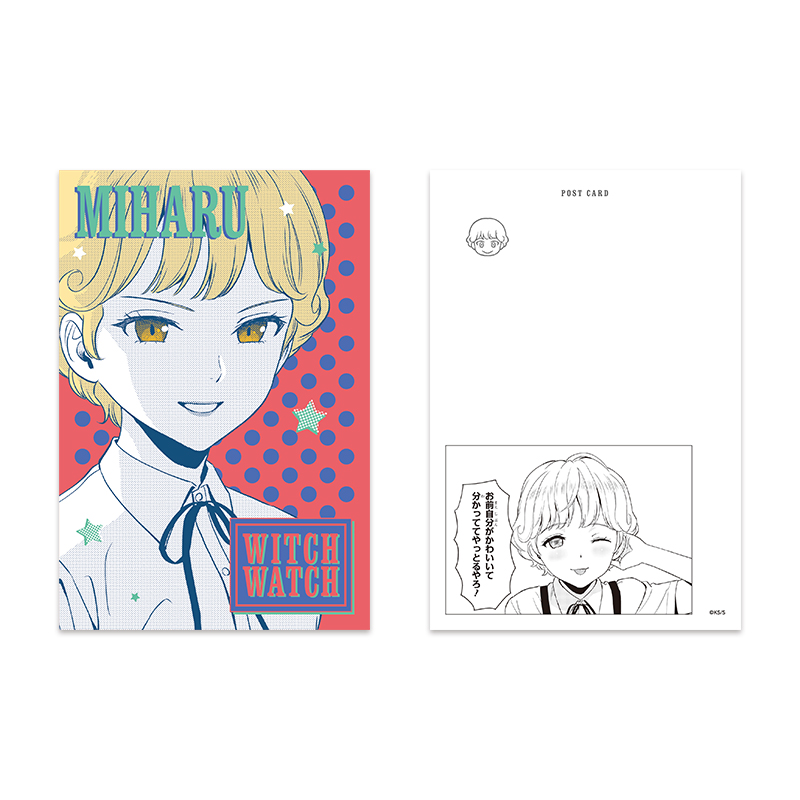 『ウィッチウォッチ』メタリックポストカードコレクション　第１弾　（全８種／ランダム１種入り）　ＢＥ４－ＪＳ