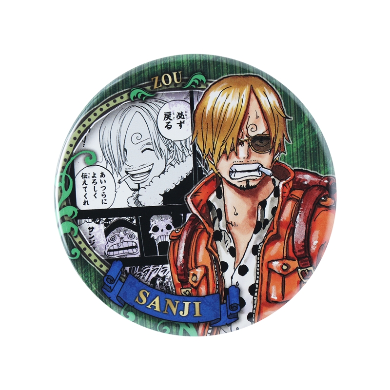 『ＯＮＥ　ＰＩＥＣＥ』コレクション缶バッジ“ＨＥＲＯＥＳ”　【サンジ】　第２弾　（全１０種／ランダム１種入り）　ＢＤ１